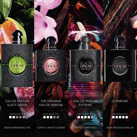 what does black opium ysl smell like|difference between Black Opium perfumes.